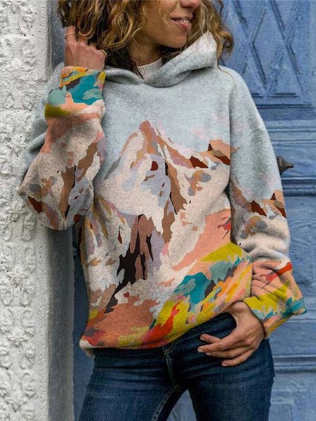 

Vintage Crew Neck Striped Sweatshirt, Gray, Sweatshirts & Hoodies