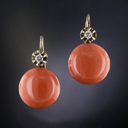 

Orange Vintage Alloy Earrings, Earrings