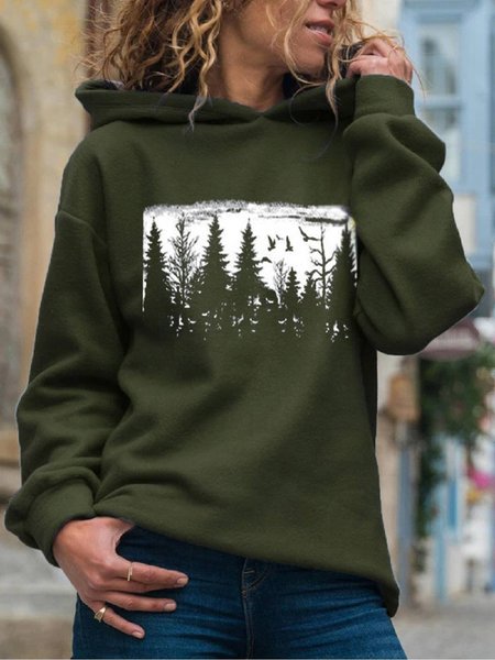 

Maniche Lunghe Piante Top Verde Cotone, Hoodies & Sweatshirts
