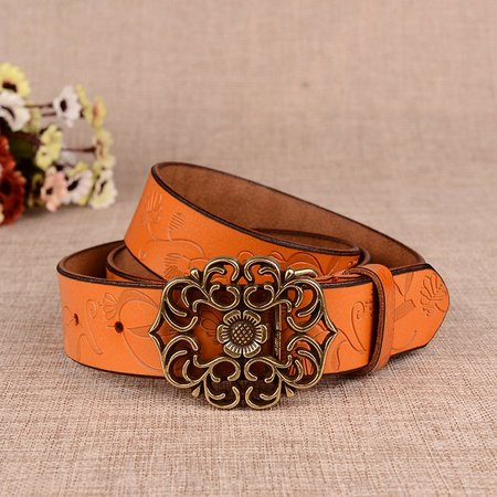 

Vintage Belts, Yellow brown, Accessories