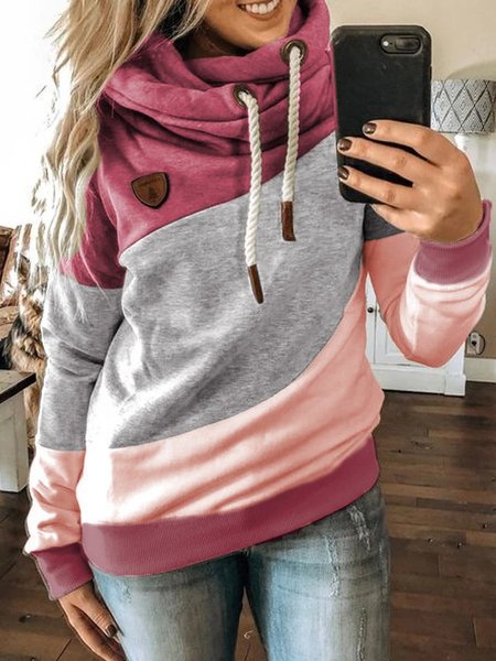 

Pink Long Sleeve Sweatshirt, Hoodies & Sweatshirts