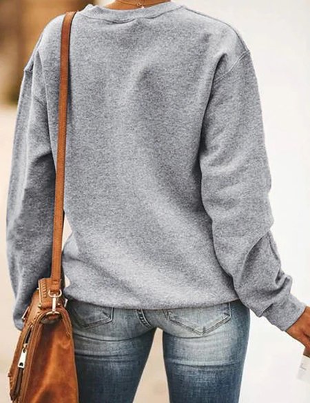 

Christmas Black Cat Long Sleeve Sweatshirt, Gray, Hoodies&Sweatshirts