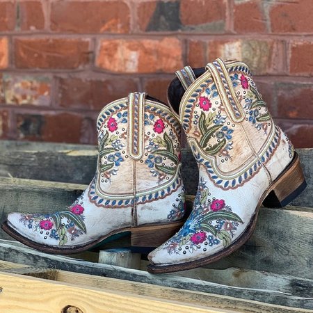 Come immagine Ricamato Floreale Quotidiano Inverno Stivali, Boots