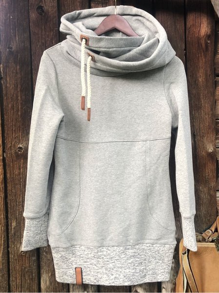 

Hoodie Long Sleeve Sweatshirts, Gray, Sweatshirts & Hoodies
