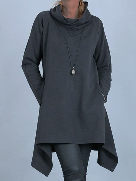 

Simple Solid Tops, Dark gray, Tops