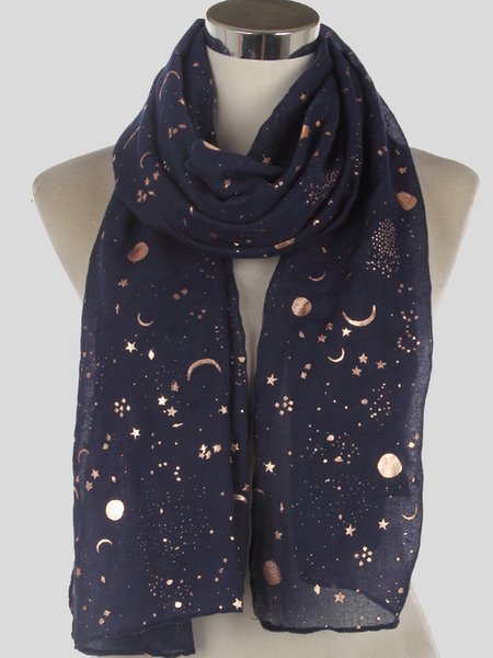 

Casual Scarf, Purplish blue, Scarves