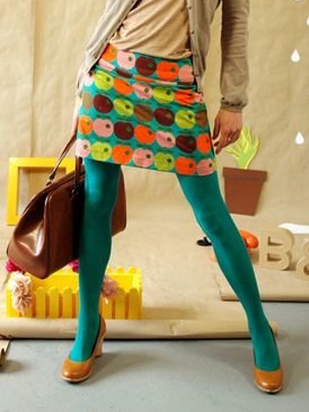

Green Vintage Tc Floral Skirts, Bottoms