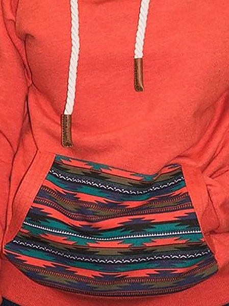

Red Casual Long Sleeve Sweatshirt, Hoodies&Sweatshirts