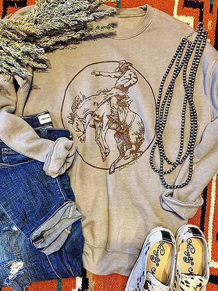 

Gray Casual Cartoon Sweatshirt, Sweatshirts & Hoodies