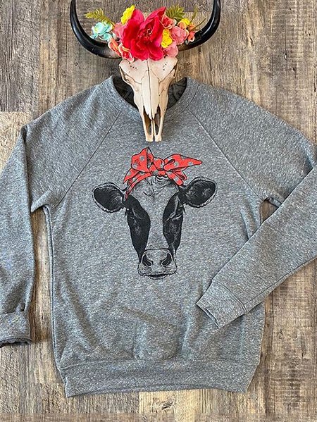 

Gray Animal Raglan Sleeve Sweatshirts, Sweatshirts & Hoodies