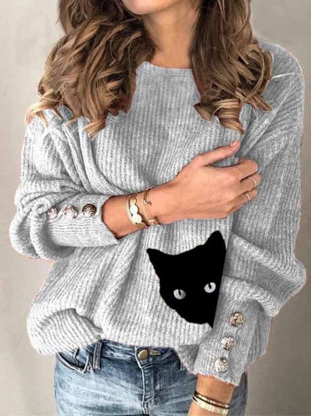 

Vintage Striped Tops, Gray, Tops