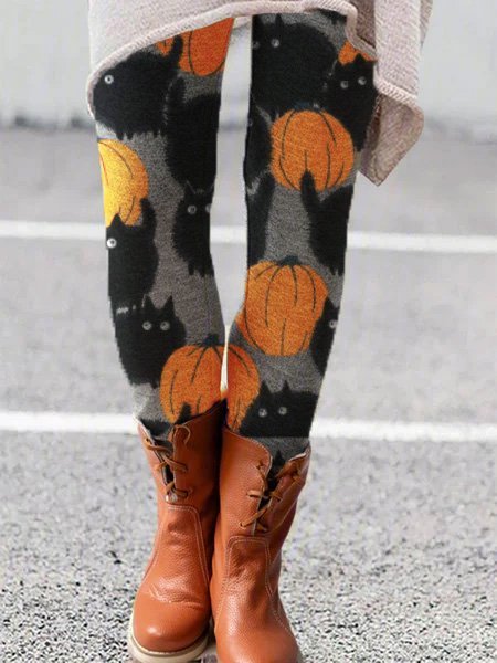 

Photo Color Sheath Solid Casual Pants, Pants