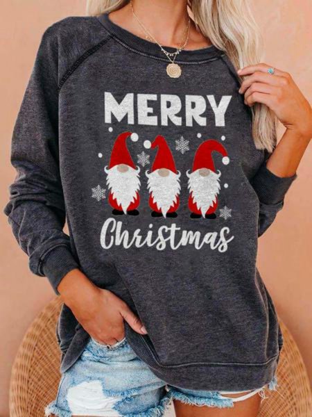 

Maniche Lunghe Top Grigio Scuro Misto Cotone, Hoodies & Sweatshirts