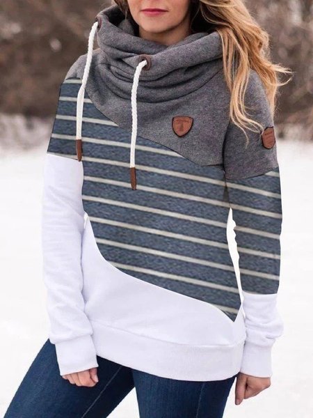 

Multicolore Felpa con Cappuccio Stampato Floreale Casuale Felpa, Hoodies & Sweatshirts