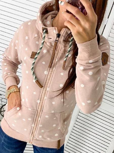 

Pink Long Sleeve Cotton Sweatshirt, Hoodies&Sweatshirts