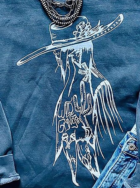 

Blue Shift Crew Neck Long Sleeve Abstract Sweatshirt, Sweatshirts & Hoodies