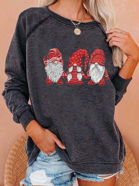 

Black Cotton Crew Neck Casual Top, Hoodies & Sweatshirts