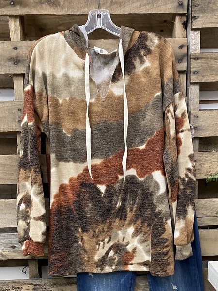 

Multicolor Cotton-Blend Long Sleeve Shirts & Tops, Long sleeve tops