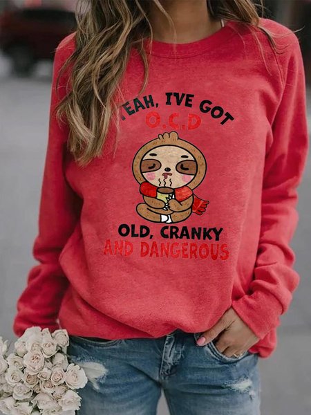 

Old, Cranky and Dangerous Women's Sweatshirts, Rose red, Hoodies&Sweatshirts
