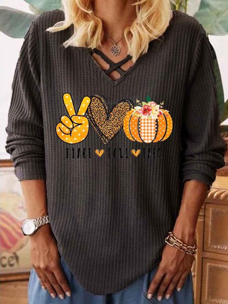

New Fashion Women Plus Size Halloween Vintage Shift Shirts & Tops, Black, Tops