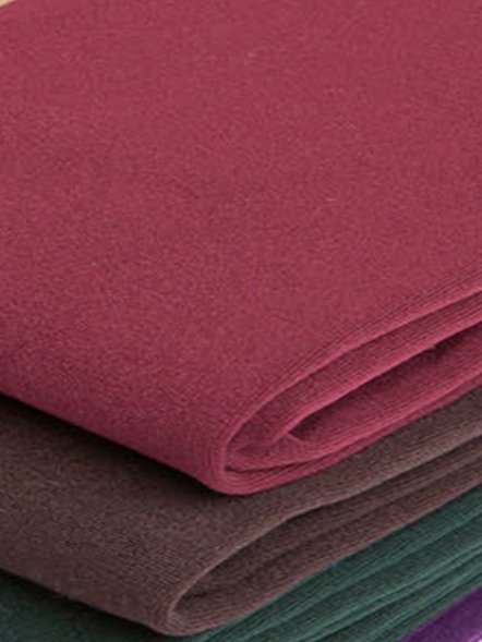Women stretch Plain Thick Leggings & Socks, Wine red, Pants