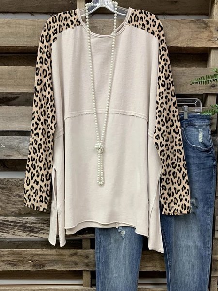 

Apricot Printed Casual Long Sleeve Shirts & Tops, Shirts & Blouses