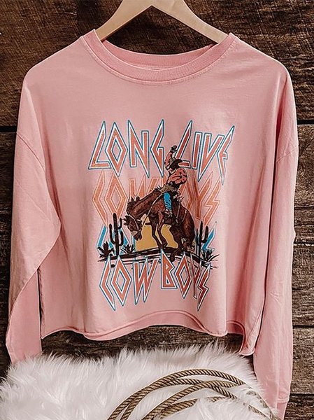 

Pink Animal Long Sleeve Shift Sweatshirts, Sweatshirts & Hoodies