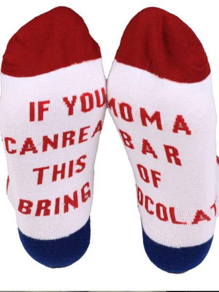 

Funny Letter Socks, Socks