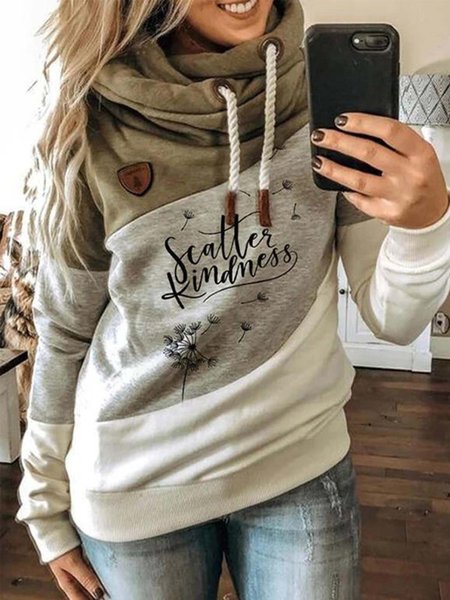 

Green Hoodie Long Sleeve Letter Sweatshirts, Sweatshirts & Hoodies