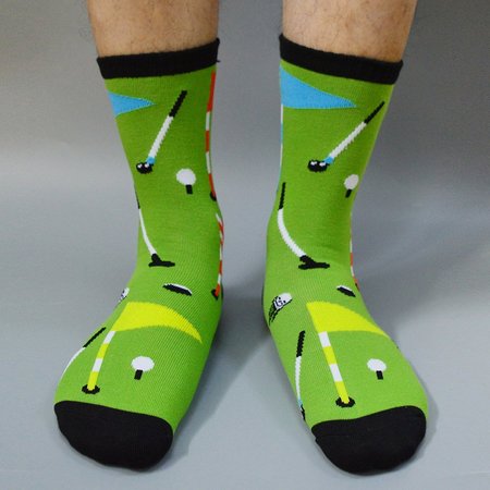 Underwear & Socks, Green, Socks