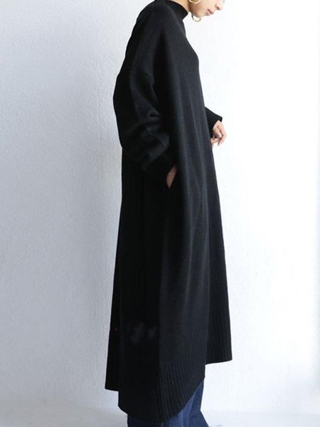 

Knitted Vintage Sweater, Black, Sweaters