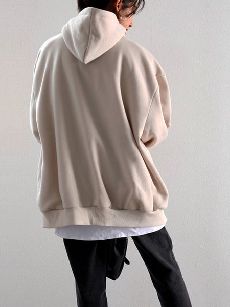 

Long Sleeve Casual Sweatshirt, As picture, Hoodies & Sweatshirts