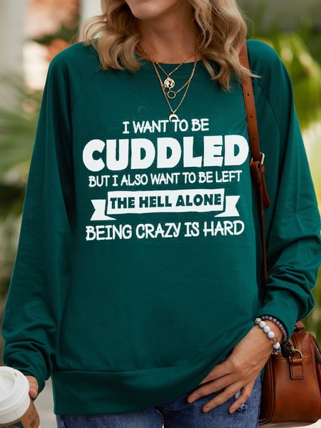 

I want to be embraced, Green, Hoodies&Sweatshirts