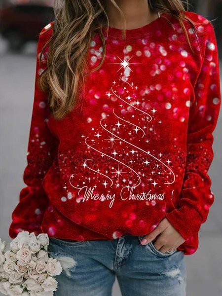 

Long Sleeve Cotton-Blend Shirts & Tops, Red, Sweatshirts & Hoodies