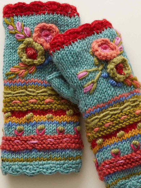 

Gloves, Blue, Scarves & Gloves