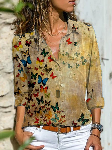 

Top Animale Vintage, Giallo, T-Shirts
