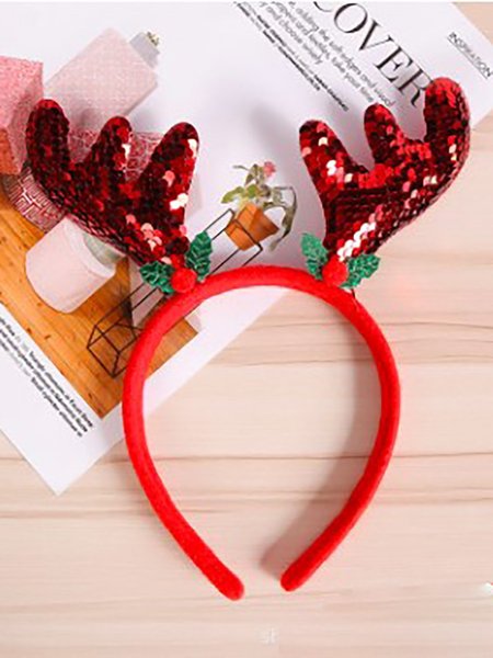 

Natale Copricapo di Corna, Rosso, Accessories