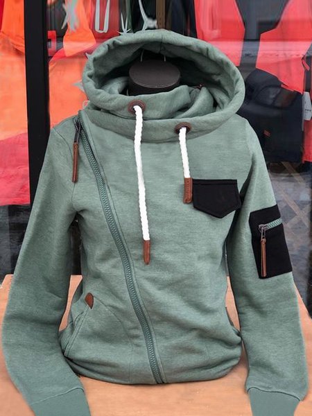 

Army Green Casual Pockets Hoodie Shift Sweatshirts, Sweatshirts & Hoodies