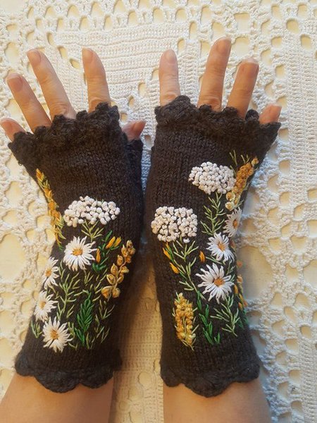 Guanti & Muffole, Nero, Scarves&Gloves
