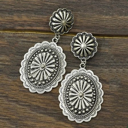 

Orecchini Argento Vintage Elegante, Earring