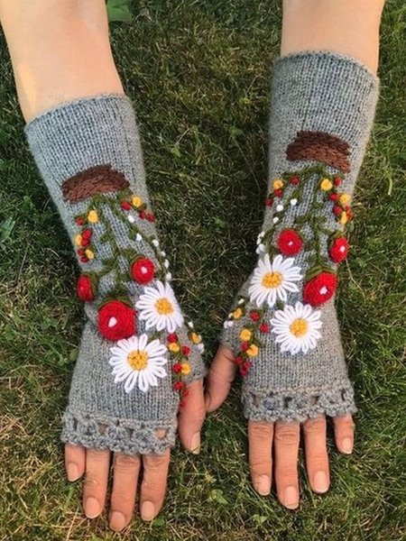 

Gloves, Multicolor, Women Gloves