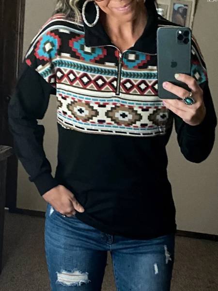 

Shift Long Sleeve Casual Shirts & Tops, Black, Blouses & Shirts
