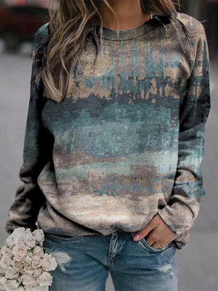

Felpa Casuale Maniche Lunghe, Multicolore, Hoodies & Sweatshirts