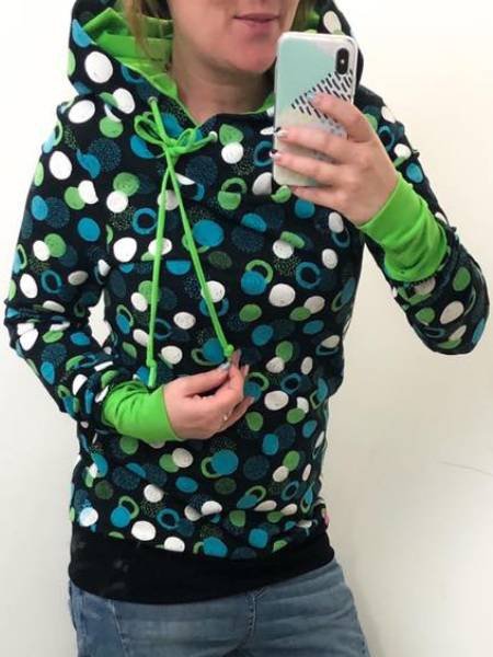 

Polka Dots Casual Sweatshirts, Image color, Tops