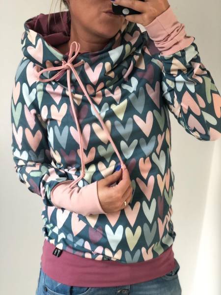 

Long Sleeve Cotton Geometric Sweatshirt, Image color, Sweatshirts & Hoodies