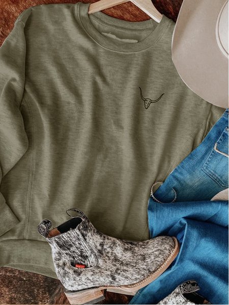 

Long Sleeve Vintage Shirts & Tops, Green, Tops