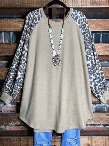 

Casual Cotton Long Sleeve Shirts & Tops, Image color, Tops