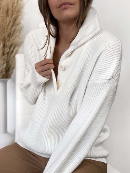 

Women Winter Casual White Long Sleeve Sweatshirts, Hoodies & Sweatshirts