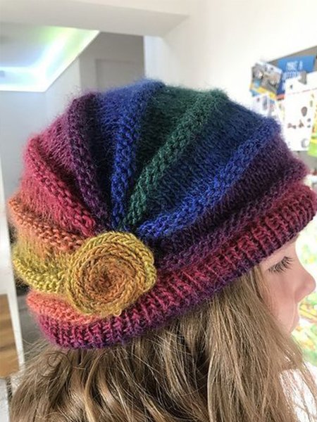 

JFN Knitted hat, Blue, Women Hats