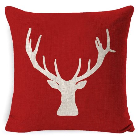 

Super soft peach skin pillowcase cushion pillow case Christmas pillow case 45*45cm, Home&Garden